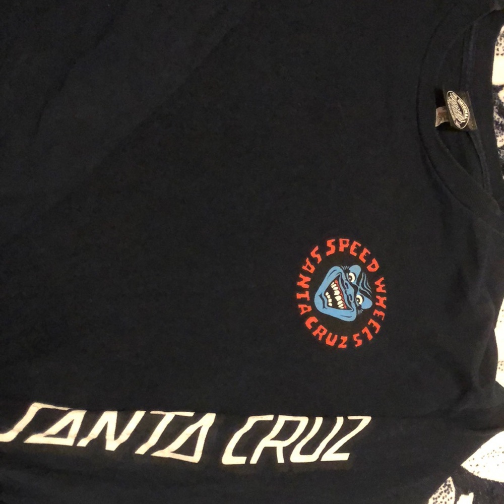 SANTA CRUZ LONG SLEEVE T SHIRT FROM ZUMIEZ